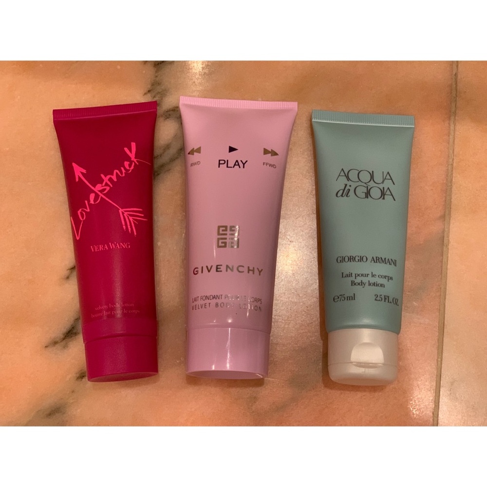 Bundle of 3 body lotions